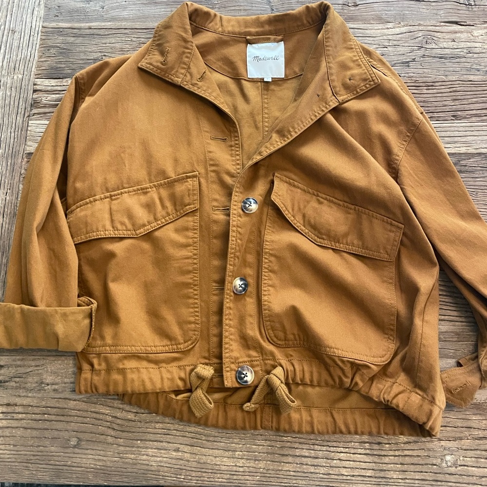 Madewell Brown Utility Jacket
